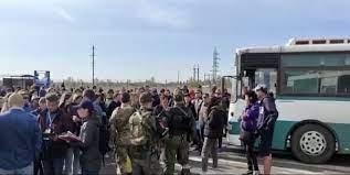Депортація цивільних з Маріуполя