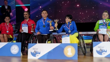Танцюристи на візках зі Слов’янська – чемпіони Європи